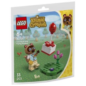 Lego Tom Nook et cadeau volant