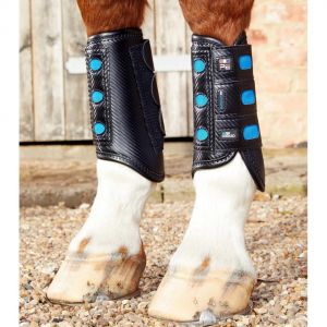 Premier Guêtres postérieurs pour cheval Equine Super Lite Carbon Tech