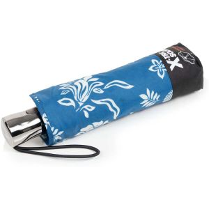 Isotoner Parapluies Parapluie X-TRA SOLIDE ALPHA 28 cm Fleur Coquillage Bleu