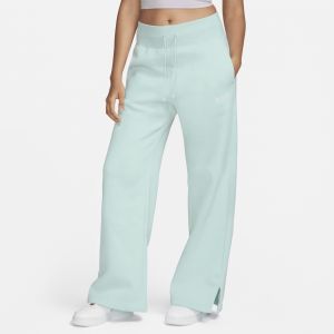 Image de Nike Sportswear Phoenix Fleece High-Waisted Wide-Leg Sweatpants - Couleur Marine - Taille S