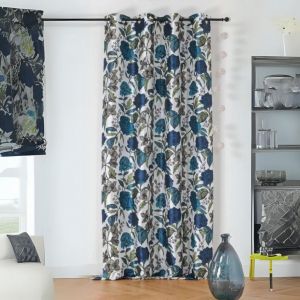 LINDER Rideau PARFUM Bleu 150x240cm