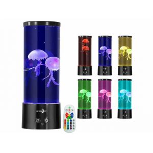 Lunartec Lampe m&eacute;duse LED RVB t&eacute;l&eacute;command&eacute;e