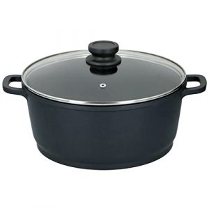 Alpina Cooker - &Oslash;20cm - 2.3 L - Toutes sources de chaleur - Avec couvercle - Noir