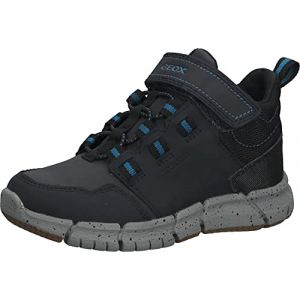 Image de Geox J FLEXYPER Boy B ABX, Bottine Chukka, Navy/Petrol, 38 EU