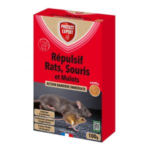 Poudre repulsive rats souris et mulots 100g