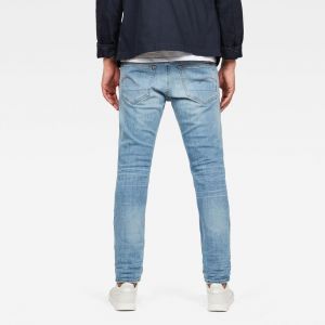 G-Star Raw Pantalons Gstar 3301 Slim - Light Indigo Aged - 35