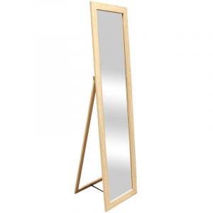 Miroir sur pied en bois 150 cm