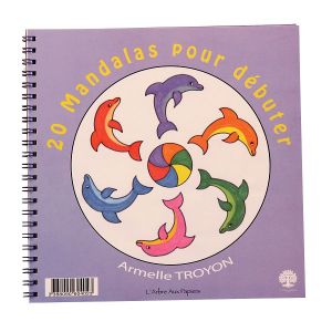 Ecodis Cahier de coloriage 20 mandalas Pour d&eacute;buter