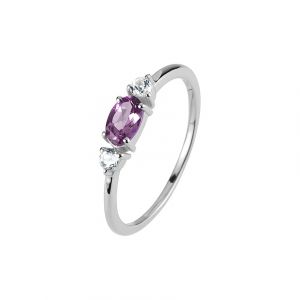 Jacques Lemans Bague pour femme SE-R113D56 925 Argent
