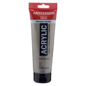 Amsterdam Peinture acrylique de Royal Talens, Tube - 250ml, Etain