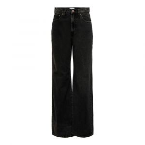 Only Femme Onlhope Ex Hw Wide Dnm Ana129 Noos Jeans, Black Denim, 27W / 30L EU