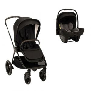NUNA - Poussette DUO TRIV LX + Siège-auto Arra Flex Caviar