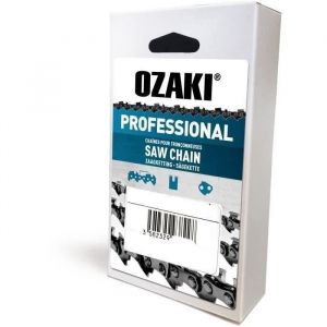 Ozaki Greenstar 163 Chaîne de tronçonneuse carrée 3/8" 1,5 mm 52 entraîneurs