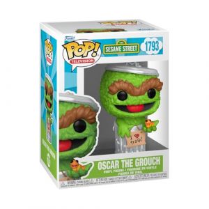 Funko Pop! TV: Seseam Street - Oscar The Grouch - Sesame Street - Figurine en Vinyle &agrave; Collectionner - Id&eacute;e de Cadeau - Produits Officiels