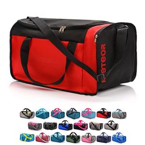 Meteor Sac de Sport 20 L / 40 L Grande capacit&eacute; &ndash; Gym, Fitness, Piscine, Voyage &ndash; Poche lat&eacute;rale, Double Zip, bandouli&egrave;re &ndash; Torbes Cabine Ryanair/EasyJet