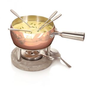 Boska Service &agrave; fondue cuivre