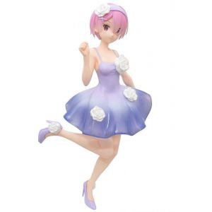 Furyu Figurine RAM FLOWER DRESS TRIO-TRY-IT Re:Zero Starting Life in A