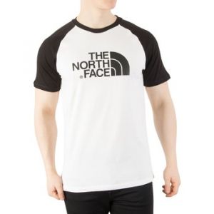 Image de The North Face S/S Raglan Easy Tee - T-shirt taille XL, blanc/noir