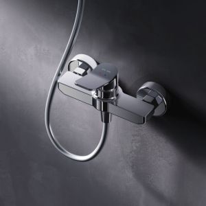 Mitigeur mécanique de douche Robinet Salle de Bain Chromé, FXA20000 Am.pm