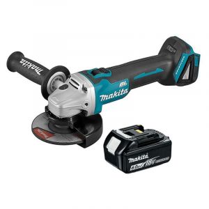 Makita Meuleuse d'angle 125mm LXT 18V + 1x BL1860B