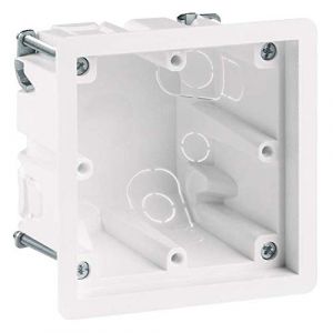 Berker 18721010 R.8 Bo&icirc;te de Rangement pour Montage Mural Creux Gris Clair