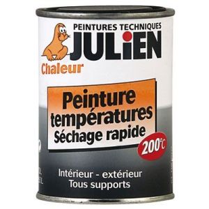 Image de Julien Peinture Température pour métaux ferreux 250 ml