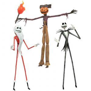 Diamond Select Toys Nightmare Before Christmas Jobs of Jack Skellington Figurine articul&eacute;e Coffret