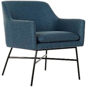 Fauteuil scandi en métal DKD Home Decor