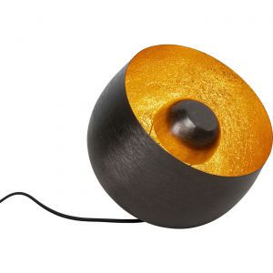 Kare Design Lampe Apollon Smooth noire 28cm