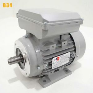 Almo Nature Moteur Électrique 220 v Double Condensateur MMD100LX4B34 4 cv Moteur Monophasé 3 kW 1500 tr/min Bride B34