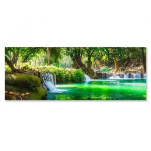 Hxadeco - Tableau Cascade d'eden - 80x30cm - made in France