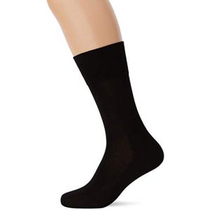 Falke 14662 Tiago So - Chaussettes &Eacute;l&eacute;gantes - Homme 11.5 &agrave; 12.5 Mens - Black