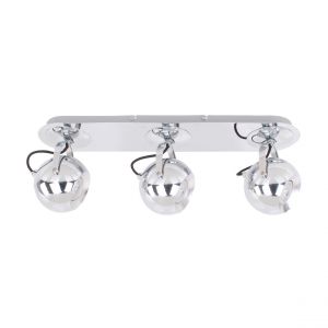 Italux James Barre de plafonnier moderne à 3 lumières, GU10