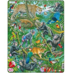 Larsen Puzzle Cadre - Forêt Tropicale Africaine