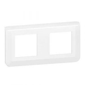 Legrand Mosaic Plaque Double Horizontale Blanc Eu - 277804l