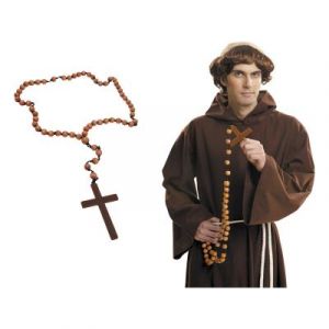 Viving Costumes Viving Costumes201543&nbsp;Chapelet en Bois (40&nbsp;cm)