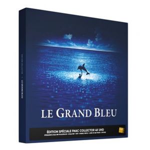 Le Grand Bleu &Eacute;dition Collector Limit&eacute;e et Num&eacute;rot&eacute;e &Eacute;dition Sp&eacute;ciale Fnac Steelbook Blu-Ray 4K Ultra HD