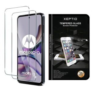 Xeptio Protection d'&eacute;cran vitre Motorola Moto G13 - G23 - G53 4G Verre tremp&eacute; - Tempered Glass Screen Protector Motorola