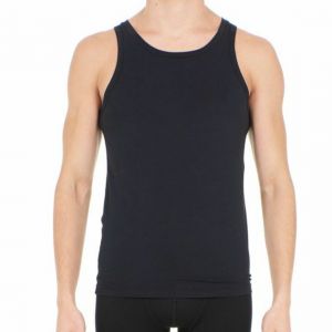 HOM Tanktop noir en coton