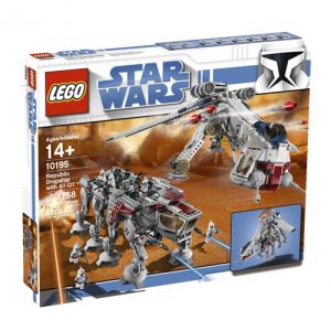 Lego 10195 - Star Wars : Republic Dropship with AT-OT