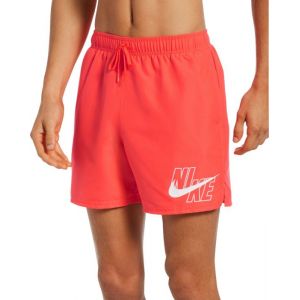 Nike " Swim Logo Solid 5" Volley Shorts Men, rouge M Maillots de bain"