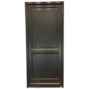 Porte d'entrée Bois Pleine, Elina, H.215xl.90 p.gauche Cote Tableau GD MENUISERIES