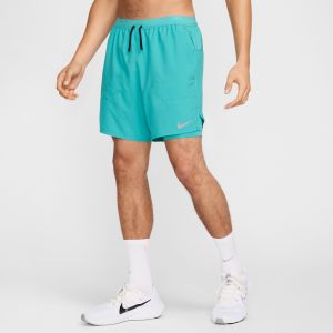Nike Short de running 2-en-1 18 cm Dri-FIT Stride pour homme - Vert - Taille L - Male