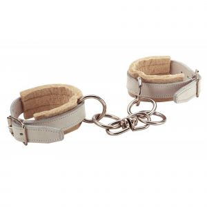 Entrave pour pour cheval Norton Pro cuir chrome et feutre