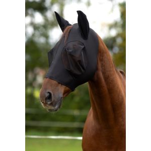 Covalliero Masque anti-mouches pour cheval FinoStretch