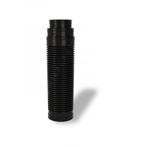 Tuyau de raccordement RUROFLEX pour cheminée de ventilation 125 U45