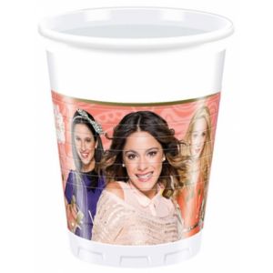 8 Gobelets Violetta passion