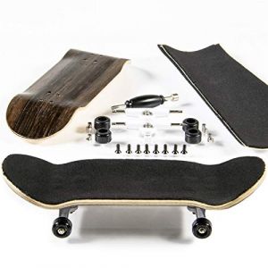 Phonenatic Skateboard de Doigt en kit - Brun foncé