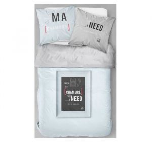 Today Parure de couette coton Connected 220x240 cm