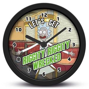 Image de Pyramid Posters Rick & Morty - Wrecked - Horloge De Bureau 16cm